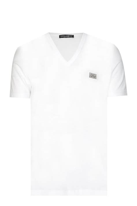 dolce gabbana v neck t shirt